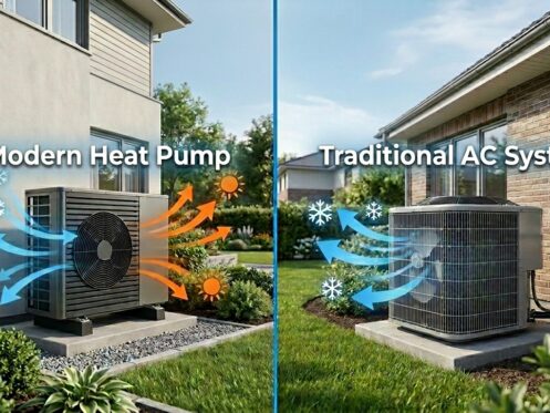 How Does A Heat Pump Compare To A Traditional AC System?